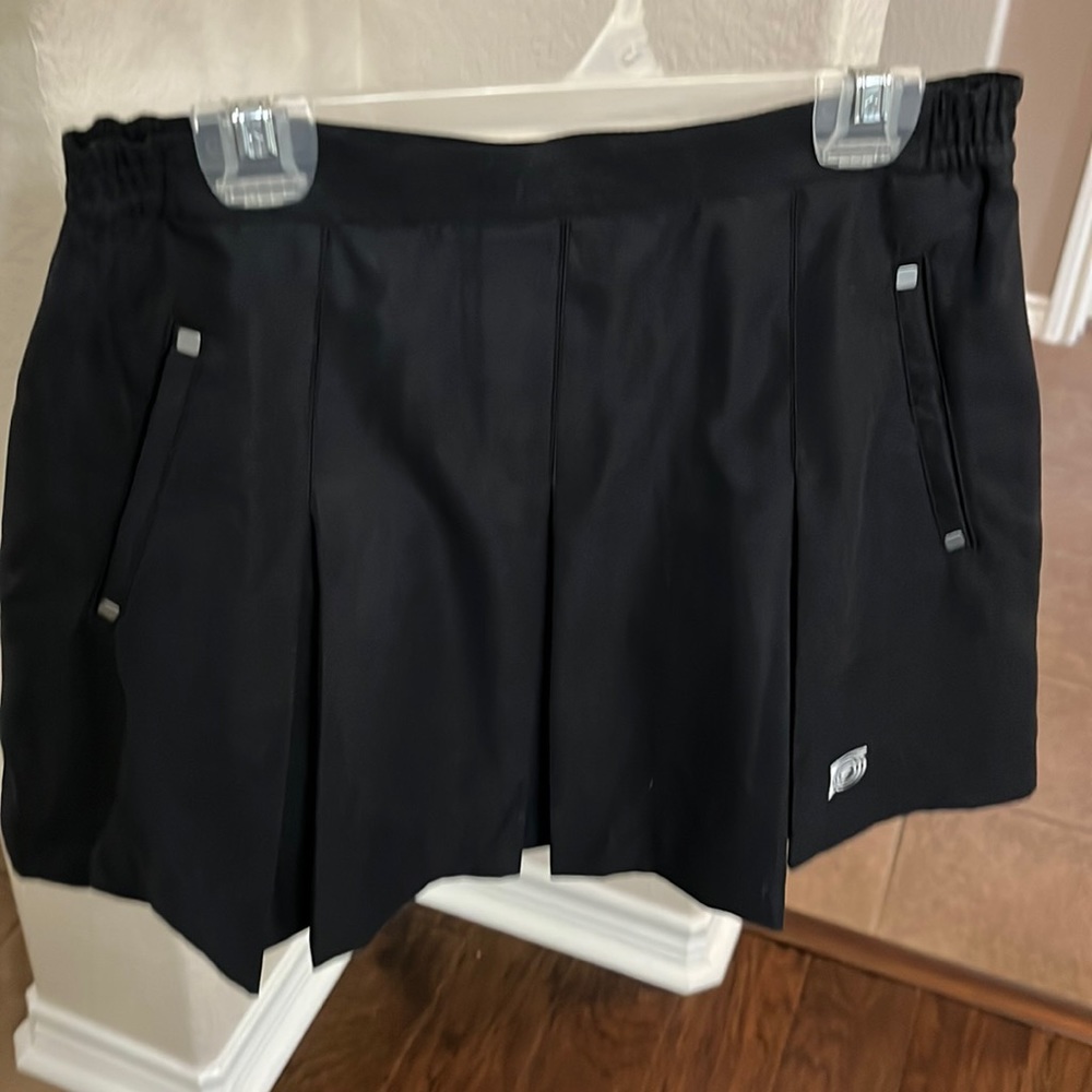 Jamie Sadock black golf pleated mini skirt Size 6